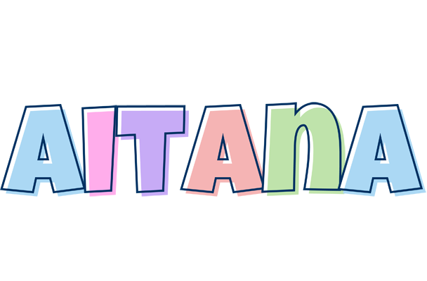 Aitana pastel logo