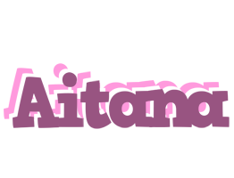 Aitana relaxing logo