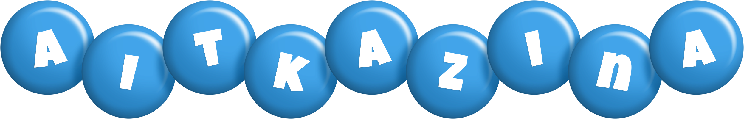 Aitkazina candy-blue logo