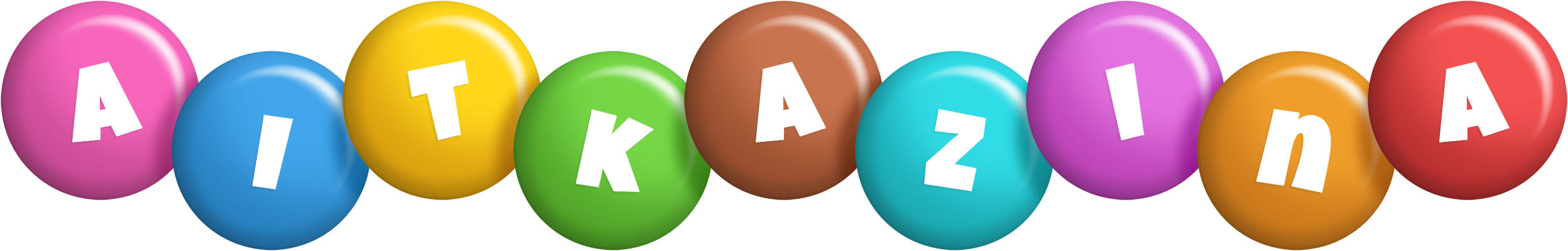Aitkazina candy logo