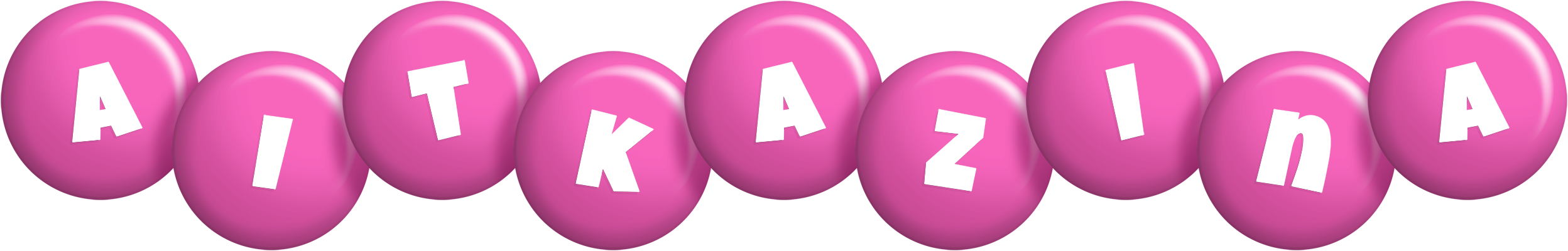 Aitkazina candy-pink logo