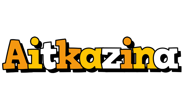 Aitkazina cartoon logo