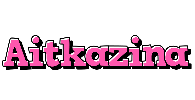 Aitkazina girlish logo