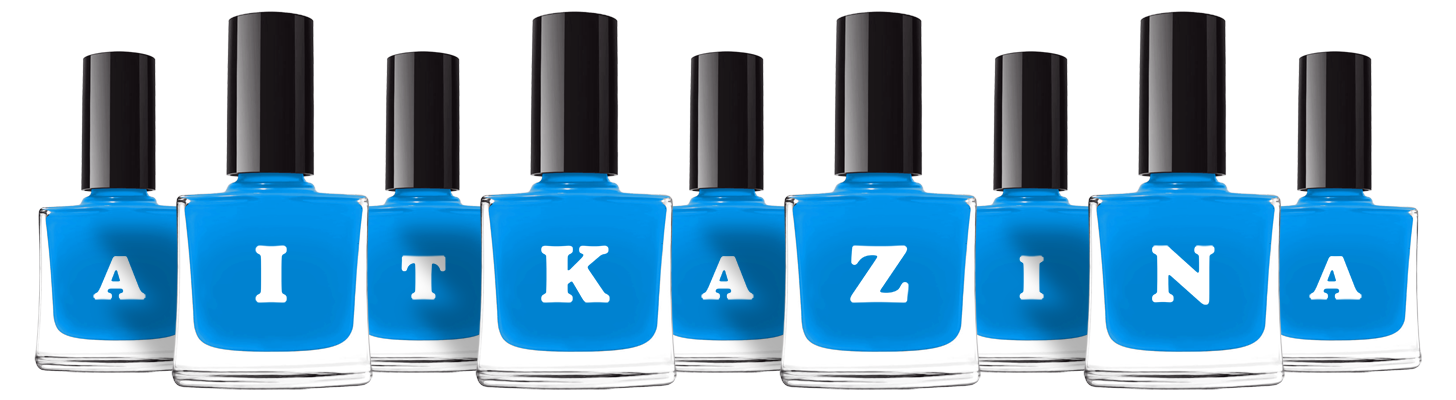 Aitkazina glossy logo