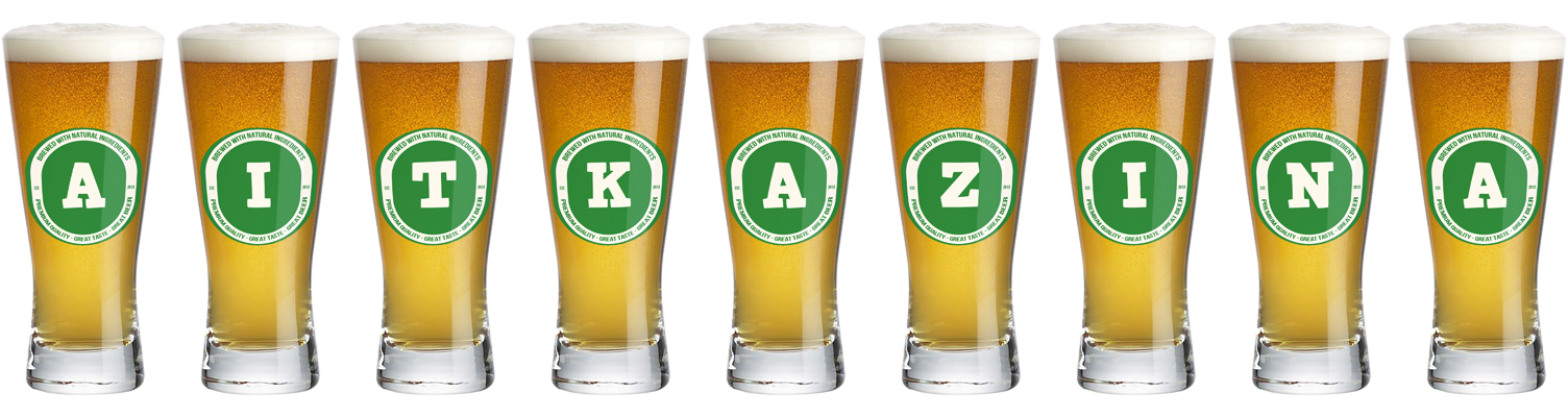 Aitkazina lager logo