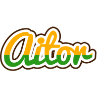 Aitor banana logo