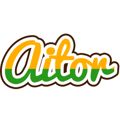 Aitor banana logo