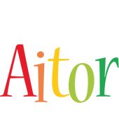 Aitor birthday logo