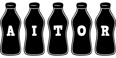 Aitor bottle logo