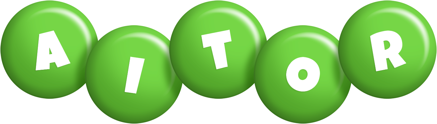 Aitor candy-green logo
