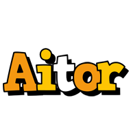 Aitor cartoon logo