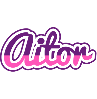 Aitor cheerful logo