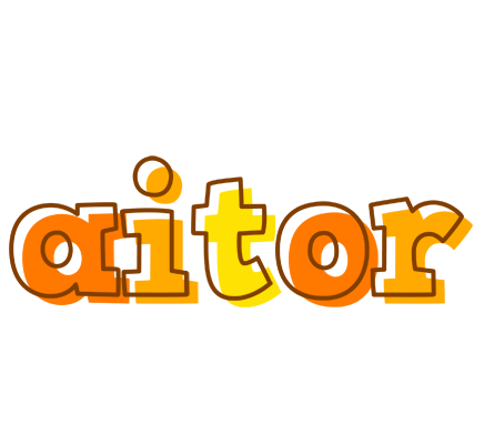 Aitor desert logo