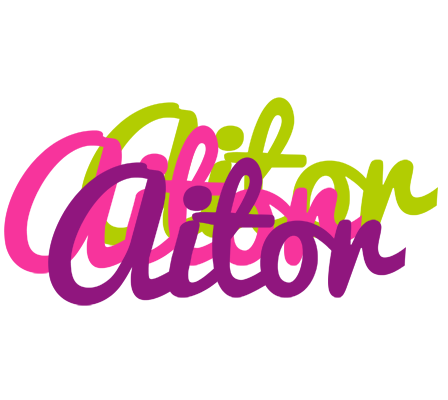 Aitor flowers logo