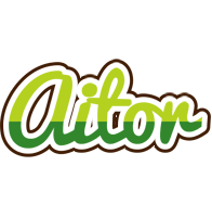 Aitor golfing logo