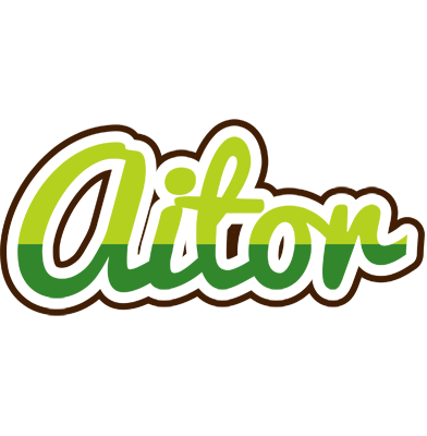 Aitor golfing logo