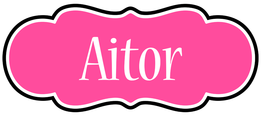 Aitor invitation logo