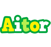 Aitor soccer logo