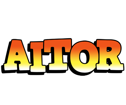 Aitor sunset logo