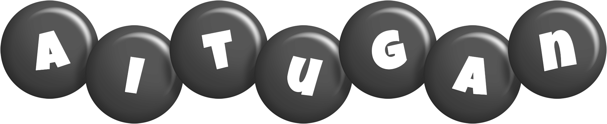 Aitugan candy-black logo
