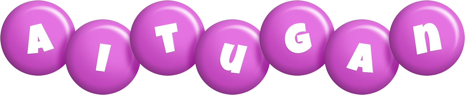 Aitugan candy-purple logo