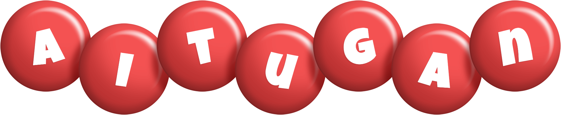 Aitugan candy-red logo