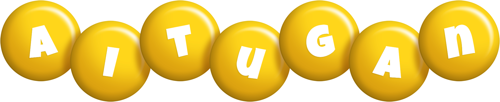 Aitugan candy-yellow logo