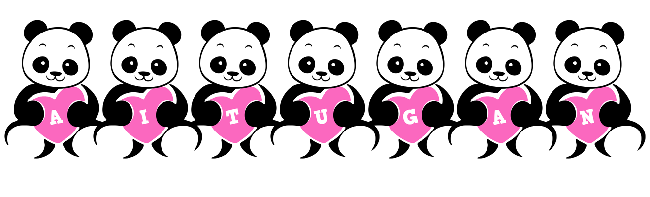 Aitugan love-panda logo