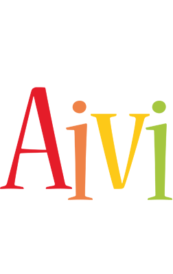 Aivi birthday logo