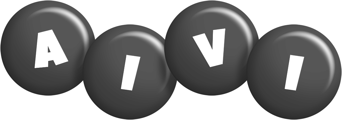Aivi candy-black logo