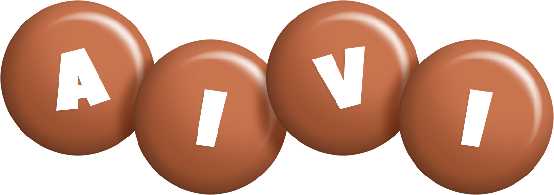 Aivi candy-brown logo
