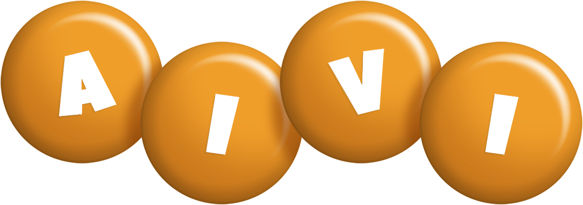 Aivi candy-orange logo
