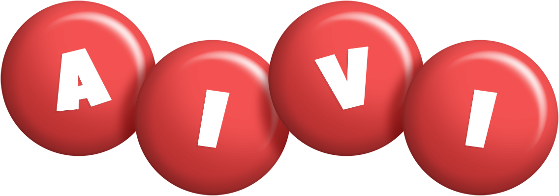 Aivi candy-red logo