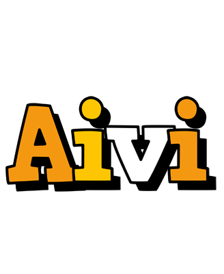 Aivi cartoon logo