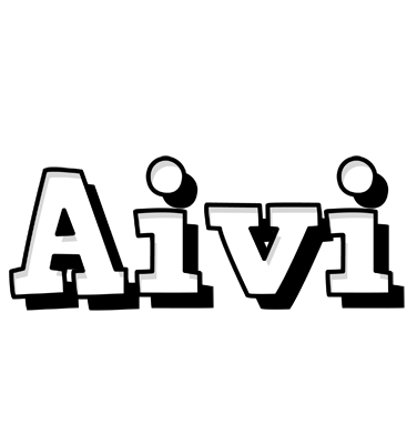 Aivi snowing logo