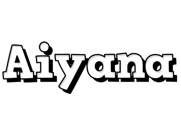 Aiyana snowing logo
