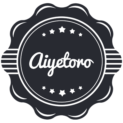Aiyetoro badge logo
