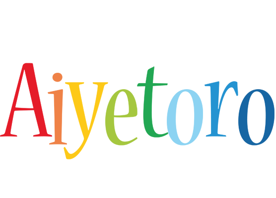 Aiyetoro birthday logo