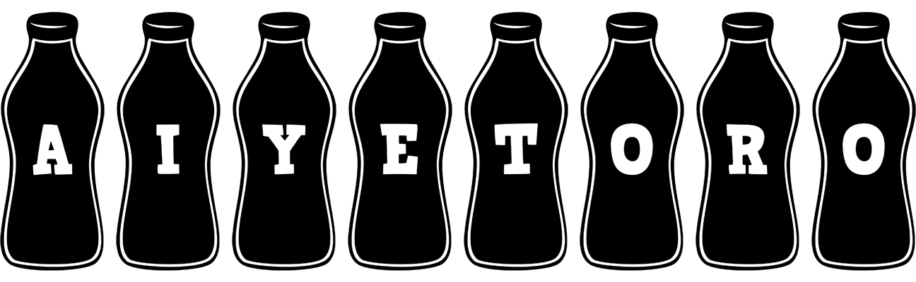 Aiyetoro bottle logo
