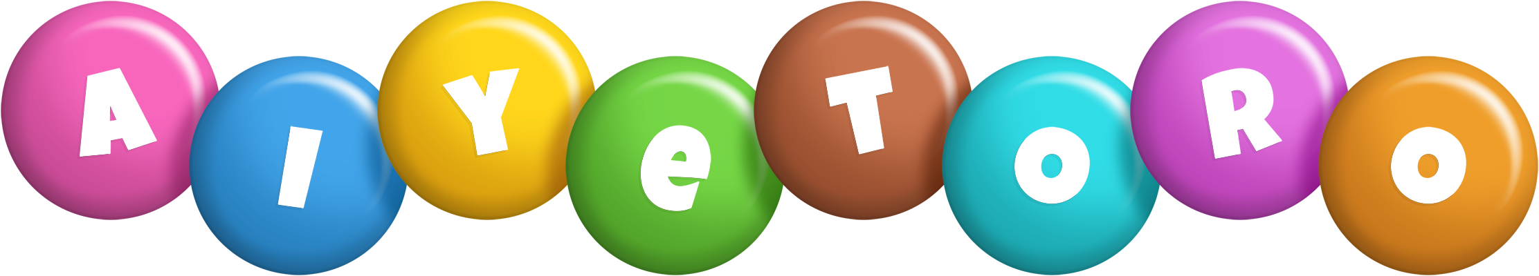 Aiyetoro candy logo