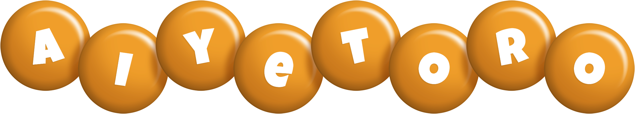 Aiyetoro candy-orange logo