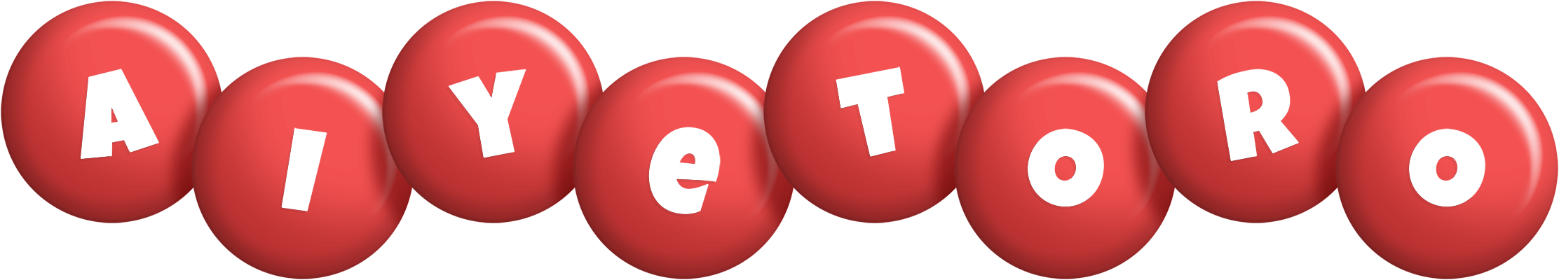 Aiyetoro candy-red logo
