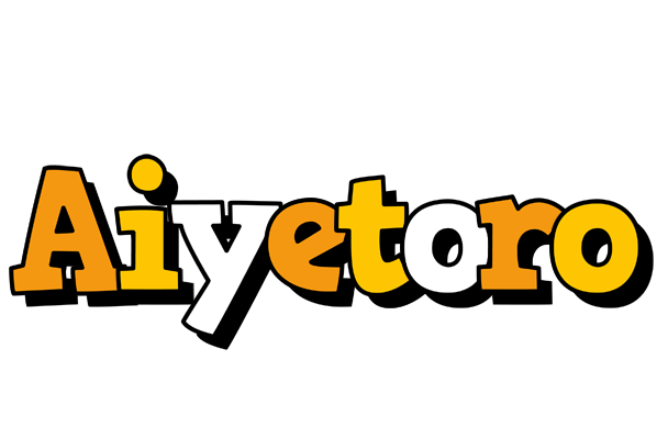 Aiyetoro cartoon logo