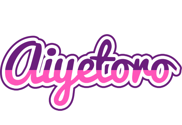 Aiyetoro cheerful logo