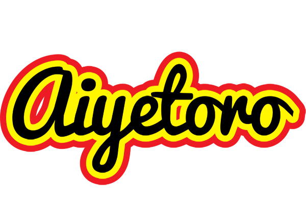 Aiyetoro flaming logo