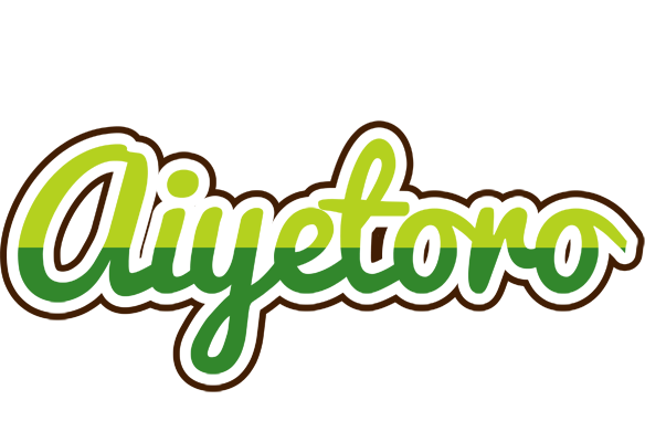 Aiyetoro golfing logo