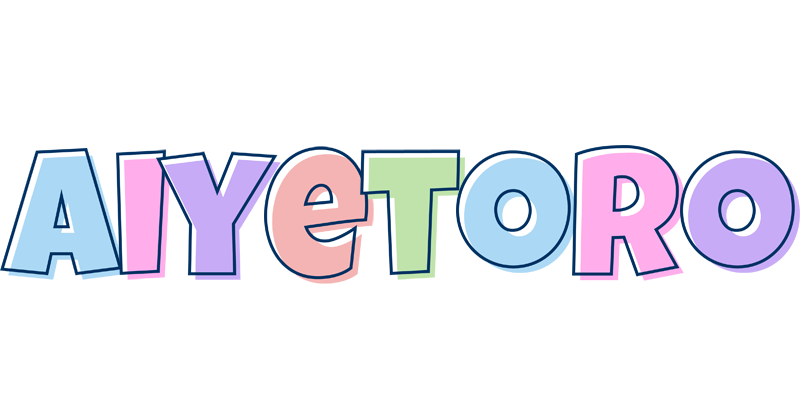 Aiyetoro pastel logo