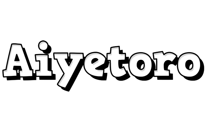 Aiyetoro snowing logo
