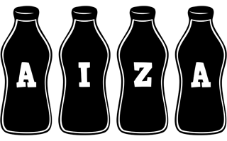 Aiza bottle logo