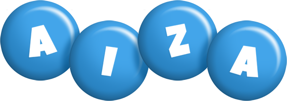 Aiza candy-blue logo